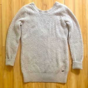 Armani light pink fuzzy sweater